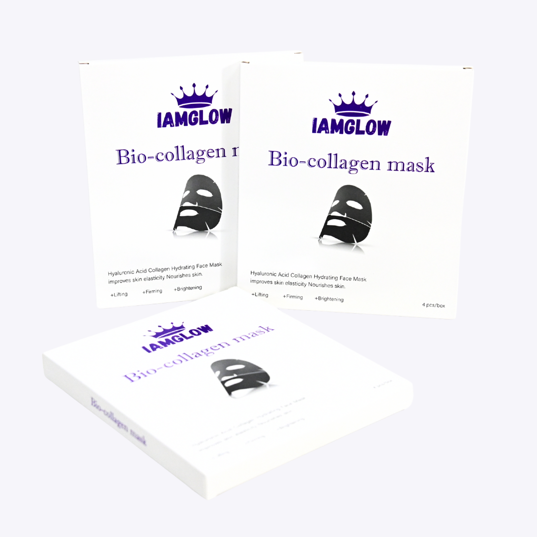 IamGlow™ Корейска маска за лице с био-колаген
